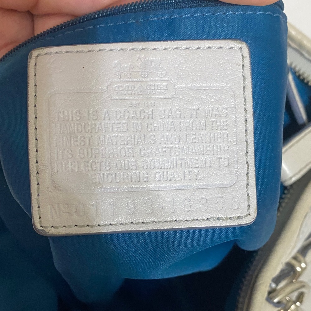 Coach Leather Shoulder Bag - Picture 7 of 14
